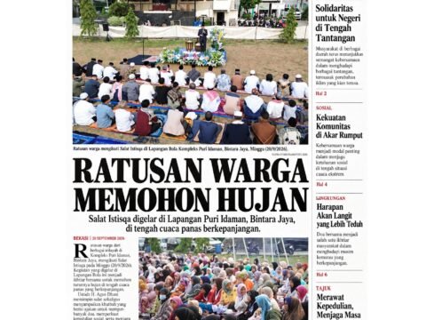 Ratusan Warga Bintara Jaya Menengadah Harap, Memohon Hujan di Tengah Cuaca Panas Ekstrem Ratusan Warga Bintara Jaya Menengadah Harap, Memohon Hujan di Tengah Cuaca Panas Ekstrem