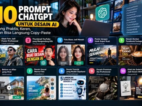 10 Prompt ChatGPT untuk Desain AI yang Praktis, Keren, dan Bisa Langsung Copy-Paste