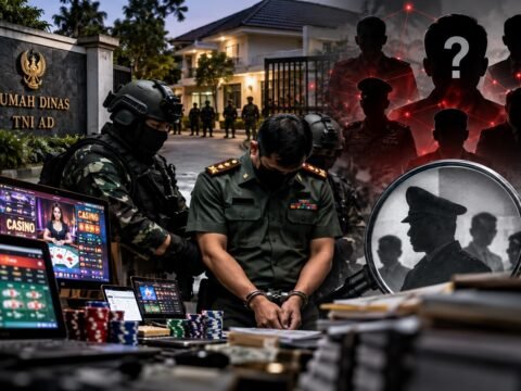 Markas Judi Online di Rumah Dinas TNI: Ketika Pengawasan Jebol di Cijantung Markas Judi Online di Rumah Dinas TNI: Ketika Pengawasan Jebol di Cijantung