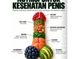 Nutrisi untuk Kesehatan Penis: 7 Makanan yang Mendukung Aliran Darah, Hormon, dan Kualitas Sperma