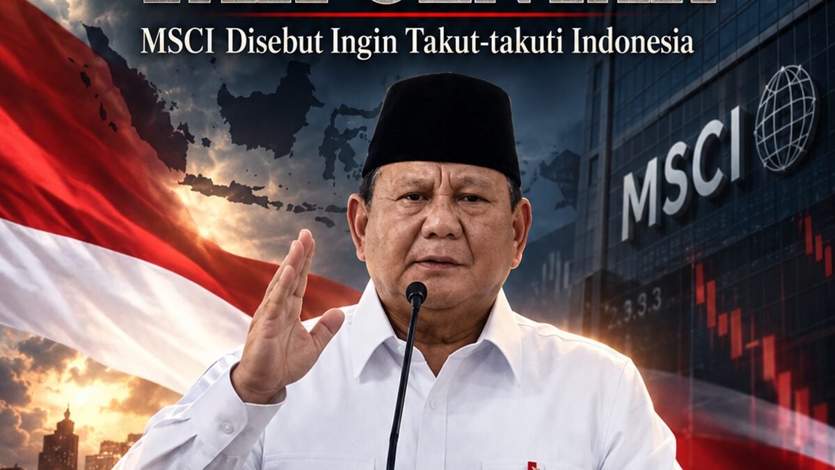 Prabowo Tantang MSCI: Indonesia Tak Takut Siapa Pun! Ada Apa di Balik Tekanan Pasar Global?