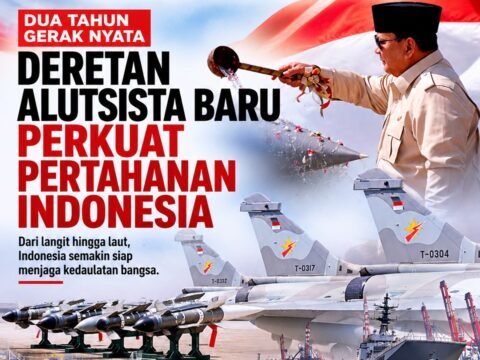 Dua Tahun Gerak Nyata, Deretan Alutsista Baru Perkuat Pertahanan Indonesia