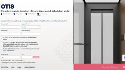 Pemilik Rumah di Indonesia Kini Dapat Mengonfigurasi Homelift Otis dan Mendapatkan Estimasi Harga Secara Online