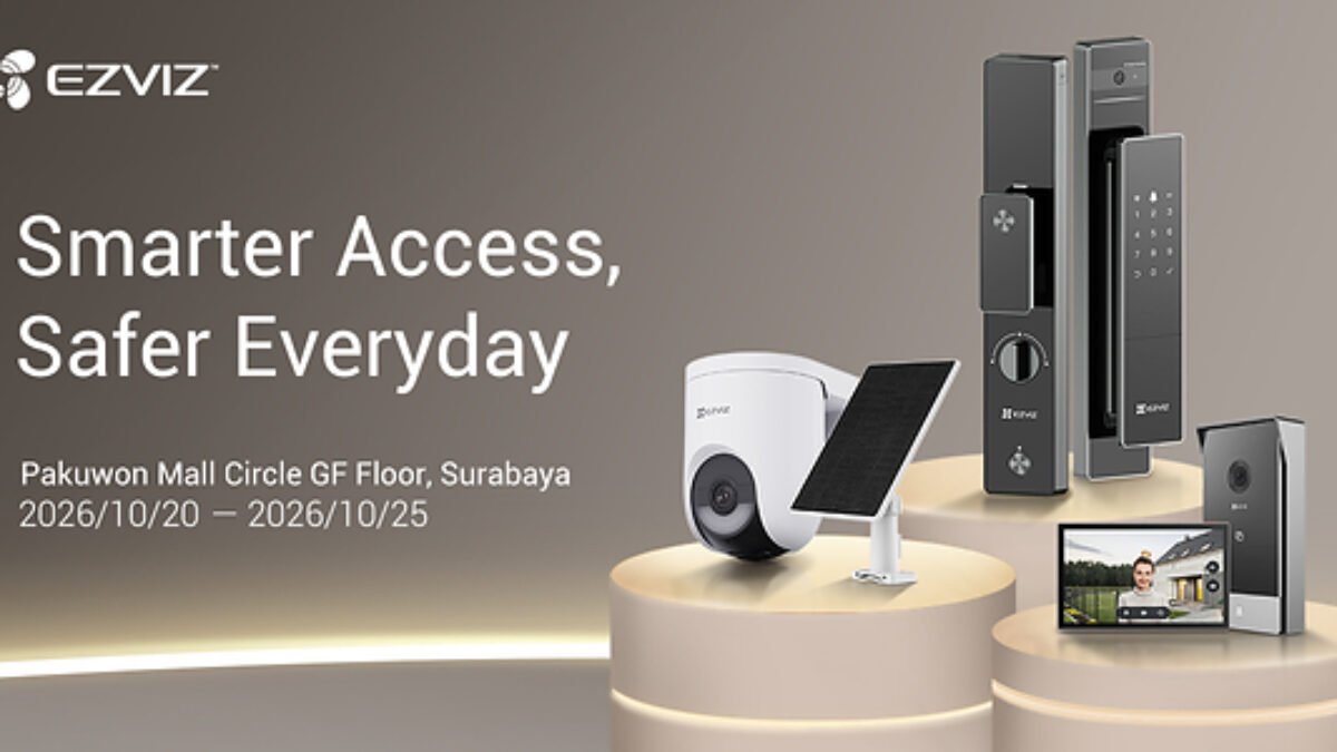 Mewujudkan pengalaman hidup yang lebih baik, EZVIZ memulai roadshow-nya di Indonesia untuk mendefinisikan ulang konsep rumah pintar, dimulai dengan sistem akses yang lebih cerdas melalui portofolio produk smart lock yang memenangkan penghargaan
