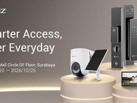 Mewujudkan pengalaman hidup yang lebih baik, EZVIZ memulai roadshow-nya di Indonesia untuk mendefinisikan ulang konsep rumah pintar, dimulai dengan sistem akses yang lebih cerdas melalui portofolio produk smart lock yang memenangkan penghargaan