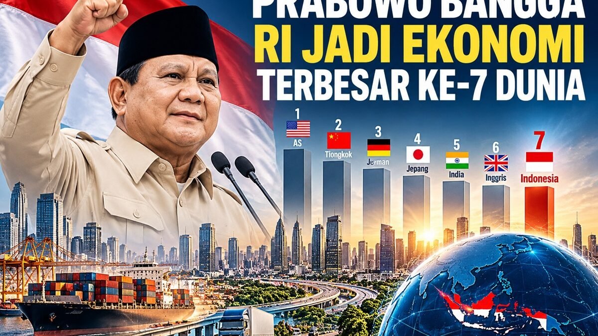 Prabowo Bangga RI Jadi Ekonomi Terbesar ke-7 Dunia, Benarkah Ada Masalah Besar?