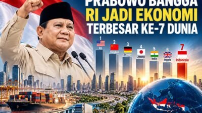 Prabowo Bangga RI Jadi Ekonomi Terbesar ke-7 Dunia, Benarkah Ada Masalah Besar?