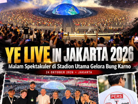 Satu-Satunya di Asia Tenggara, Konser Kanye West di Jakarta Diserbu Bule