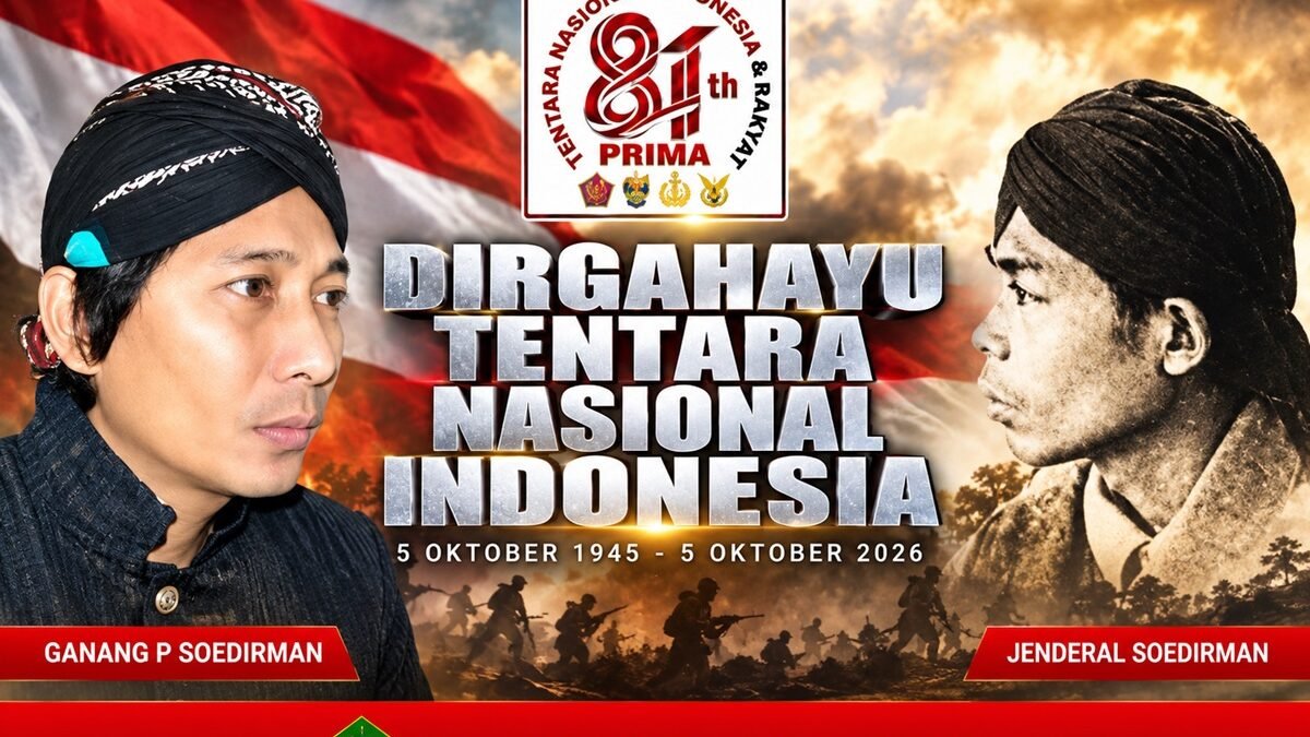 Cucu Jenderal Soedirman Ucapkan Selamat HUT TNI: Kuat Bersama Rakyat, Berdaulat untuk Indonesia