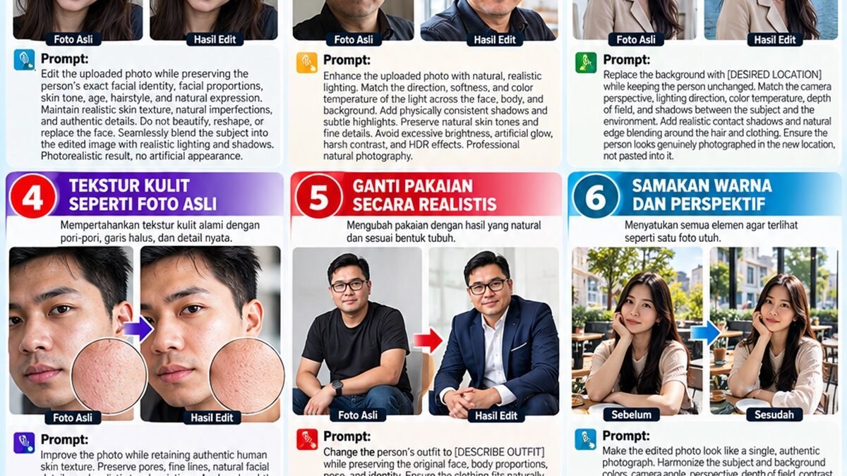 Rahasia Mengedit Foto Tanpa Mengubah Wajah Asli