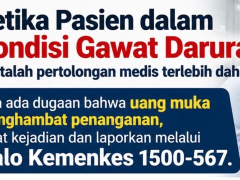 Informasi Penting Untuk Pembaca, Halo Kemenkes 1500-567